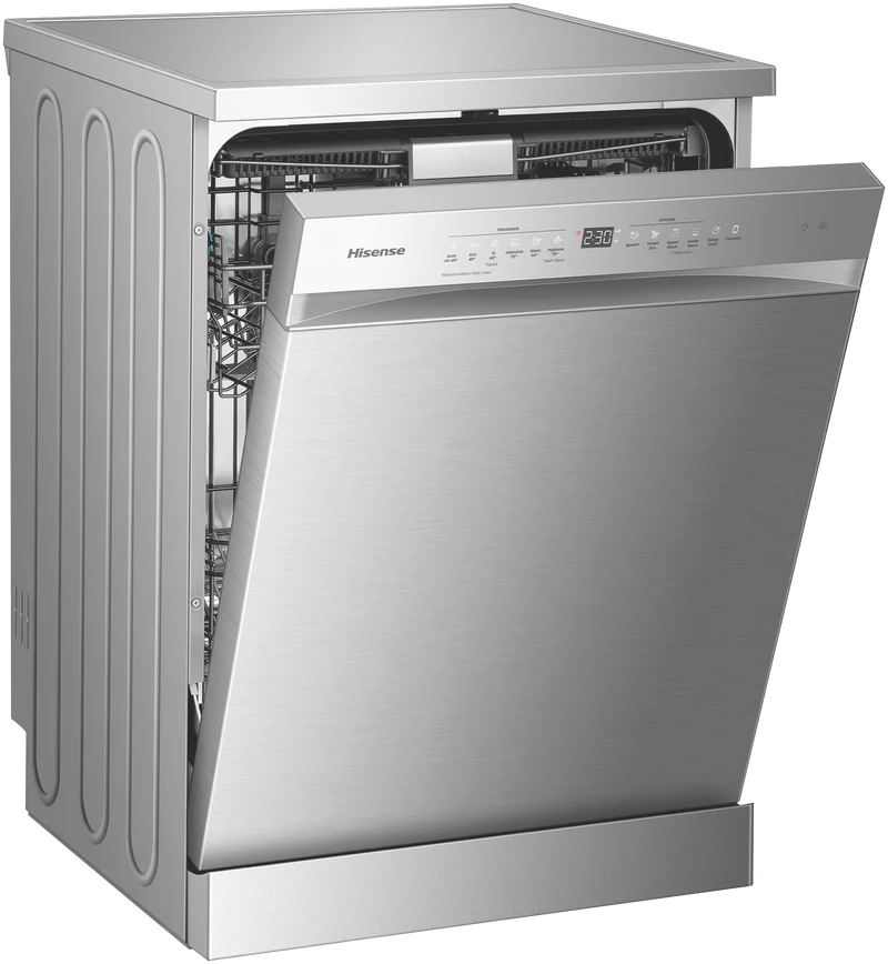 Hisense Freestanding Dishwasher - Stainless Steel