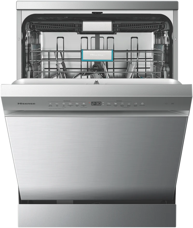 Hisense Freestanding Dishwasher - Stainless Steel