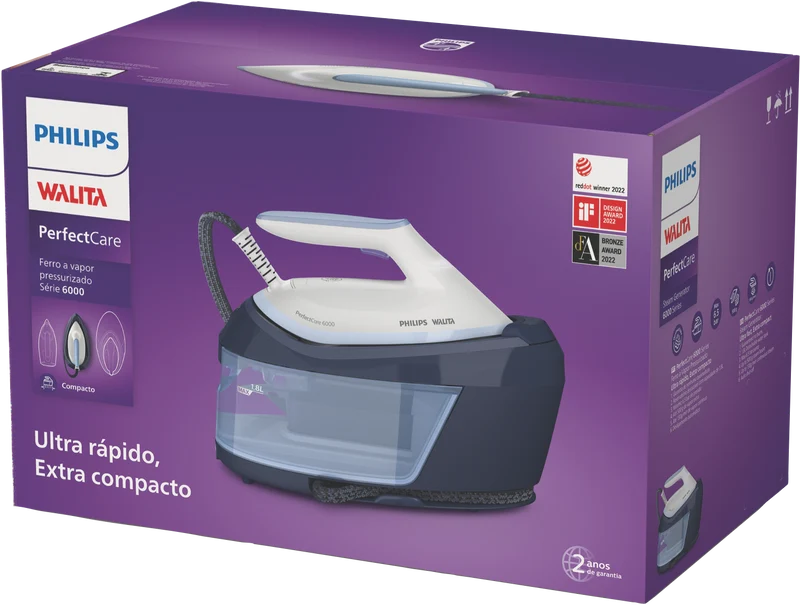 Philips Perfect Care 6000 Series Steam Generator Blue