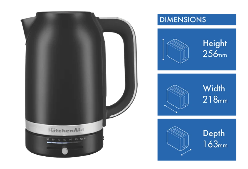 KitchenAid 1.7L Core Kettle Matte Black