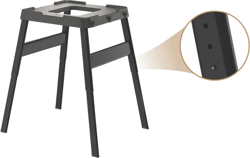 Ninja Woodfire Adjustable Stand Black
