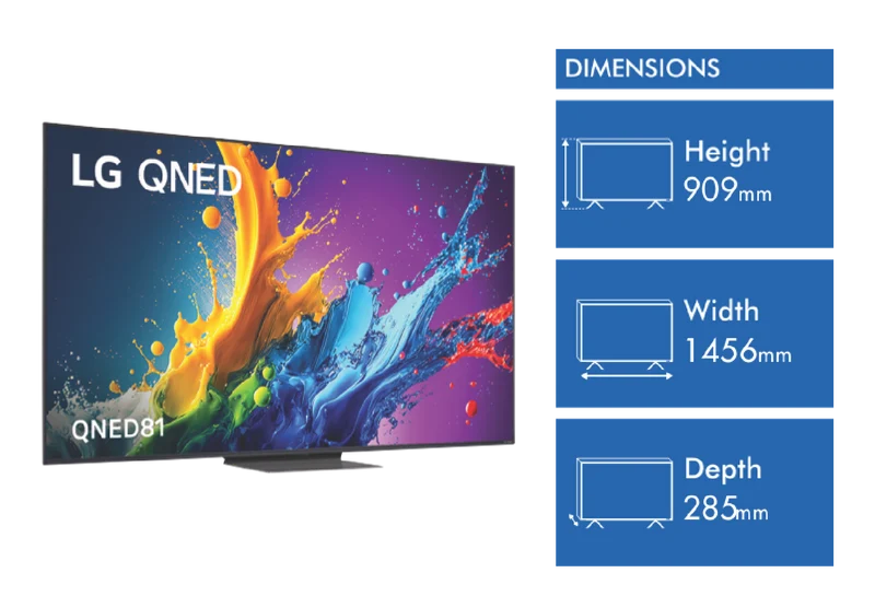 LG 65" QNED81 4K UHD LED Smart TV 24