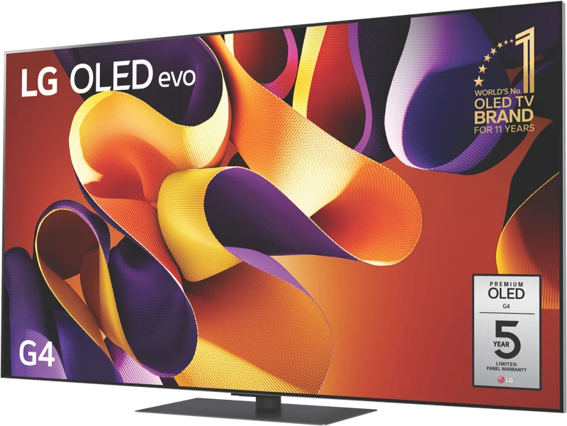 LG 55" OLED EVO G4 4K Smart TV 24