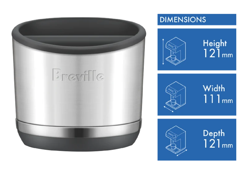 Breville The Knock Box 10 Stainless Steel