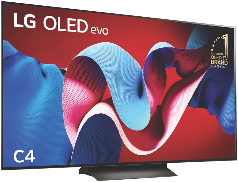 LG 65" OLED EVO C4 4K Smart TV 24