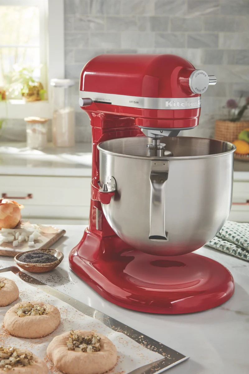 KitchenAid 6.6L Bowl Lift Stand Mixer Empire Red