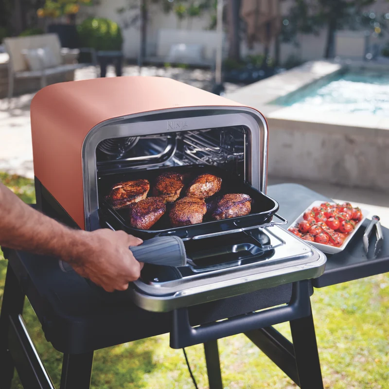 Ninja Woodfire Outdoor Oven Red
