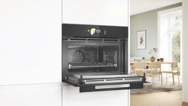 Bosch Series 8 Accentline 45cm Built In Combination Microwave Oven