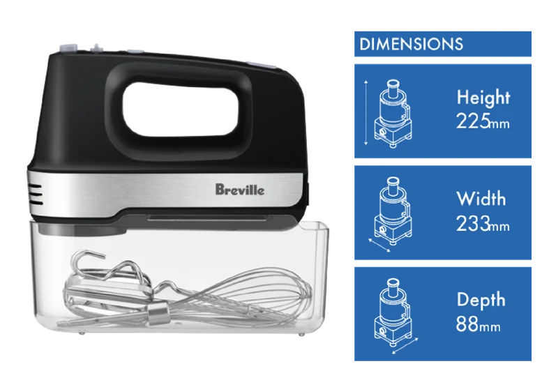 Breville The Mix And Store Turbo Hand Mixer