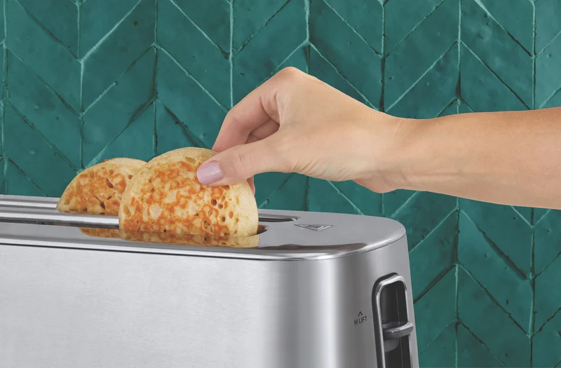 Sunbeam Arise Collection Inline 4 Slice Stainless Steel Toaster