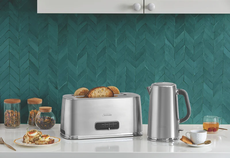 Sunbeam Arise Collection Inline 4 Slice Stainless Steel Toaster