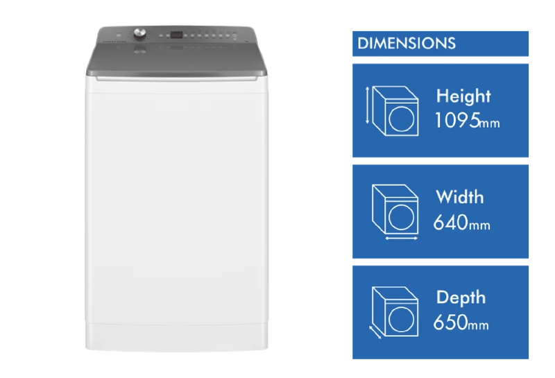 Fisher & Paykel 12kg Top Load Washer