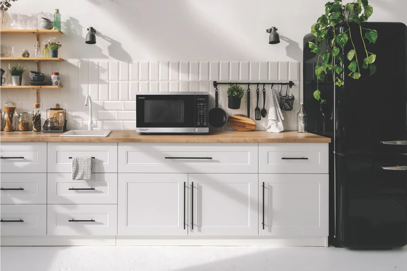 Sharp 32L 1100W Airfry Convection Microwave Stainless Steel