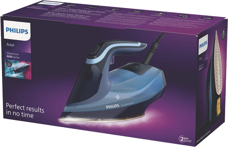 Philips 8000 Series Steam Iron Blue