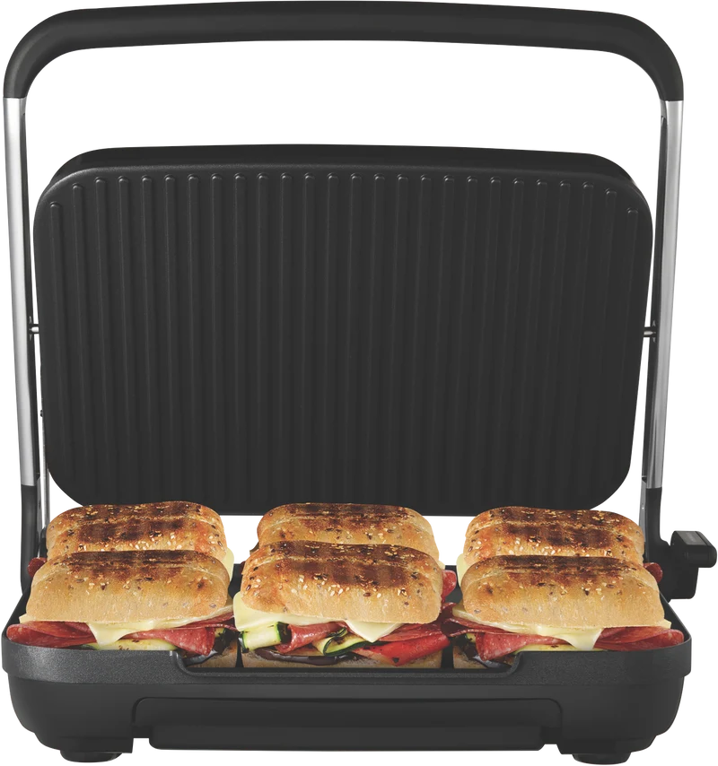 Sunbeam Caf Style 6 Slice Sandwich Grill and Press