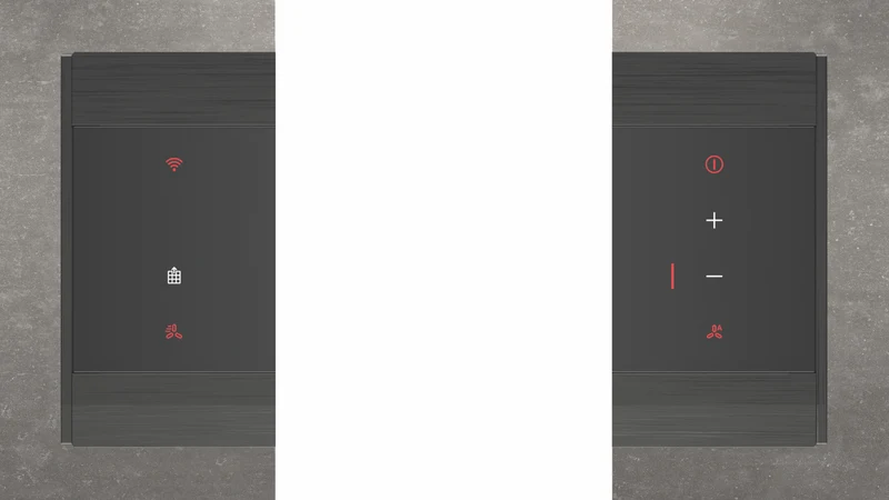 Bosch Series 8 Accentline 80cm Downdraft Ventilation, Clear Glass