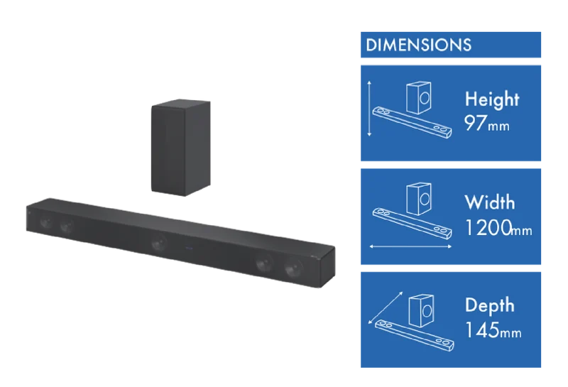 LG 5.1Ch 800W Soundbar