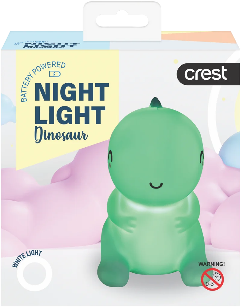 Crest Dinosaur Night Light