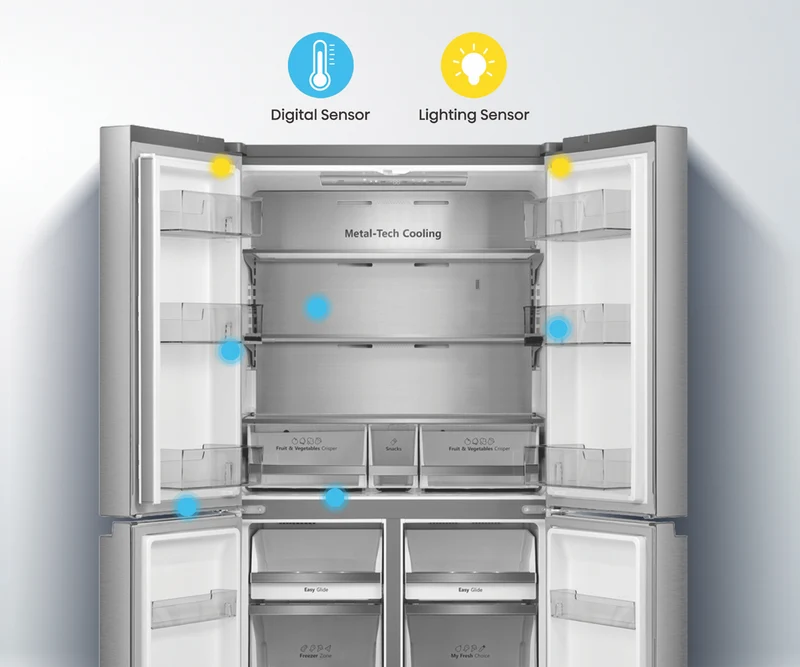 Hisense 609L French Door Refrigerator