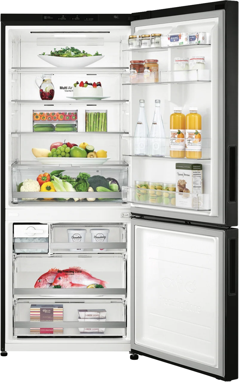 LG 420L Bottom Mount Refrigerator
