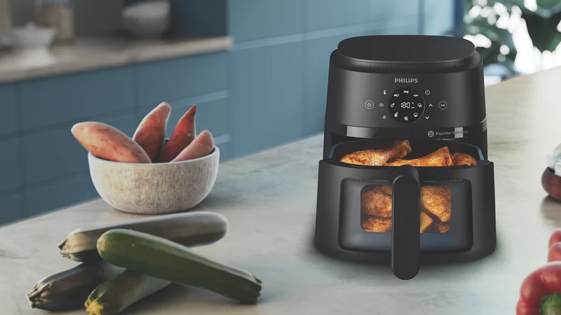 Philips 2000 Series 4.2 Litre Large Airfryer Black