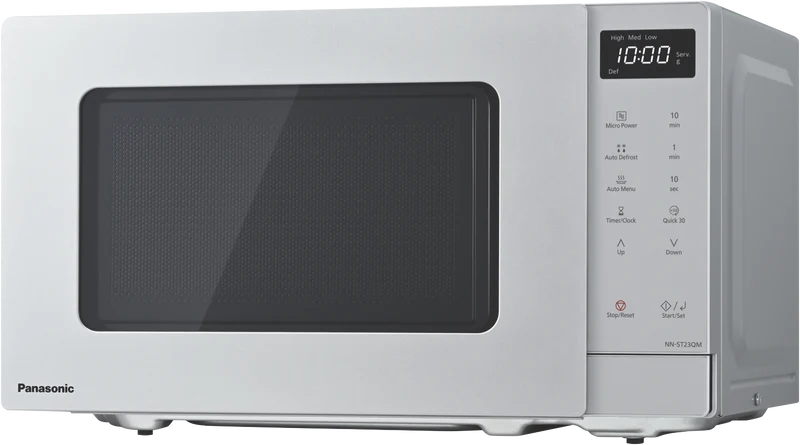 Panasonic 20L 800W Compact Microwave Silver