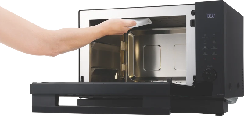 Panasonic 27L 1000W 4-in-1 Flatbed Convection Oven Black