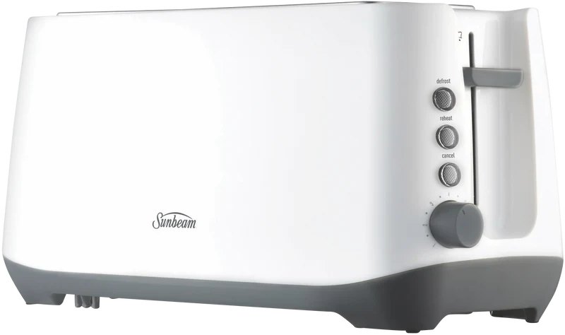 Sunbeam Rise Up 4 Slice Toaster White