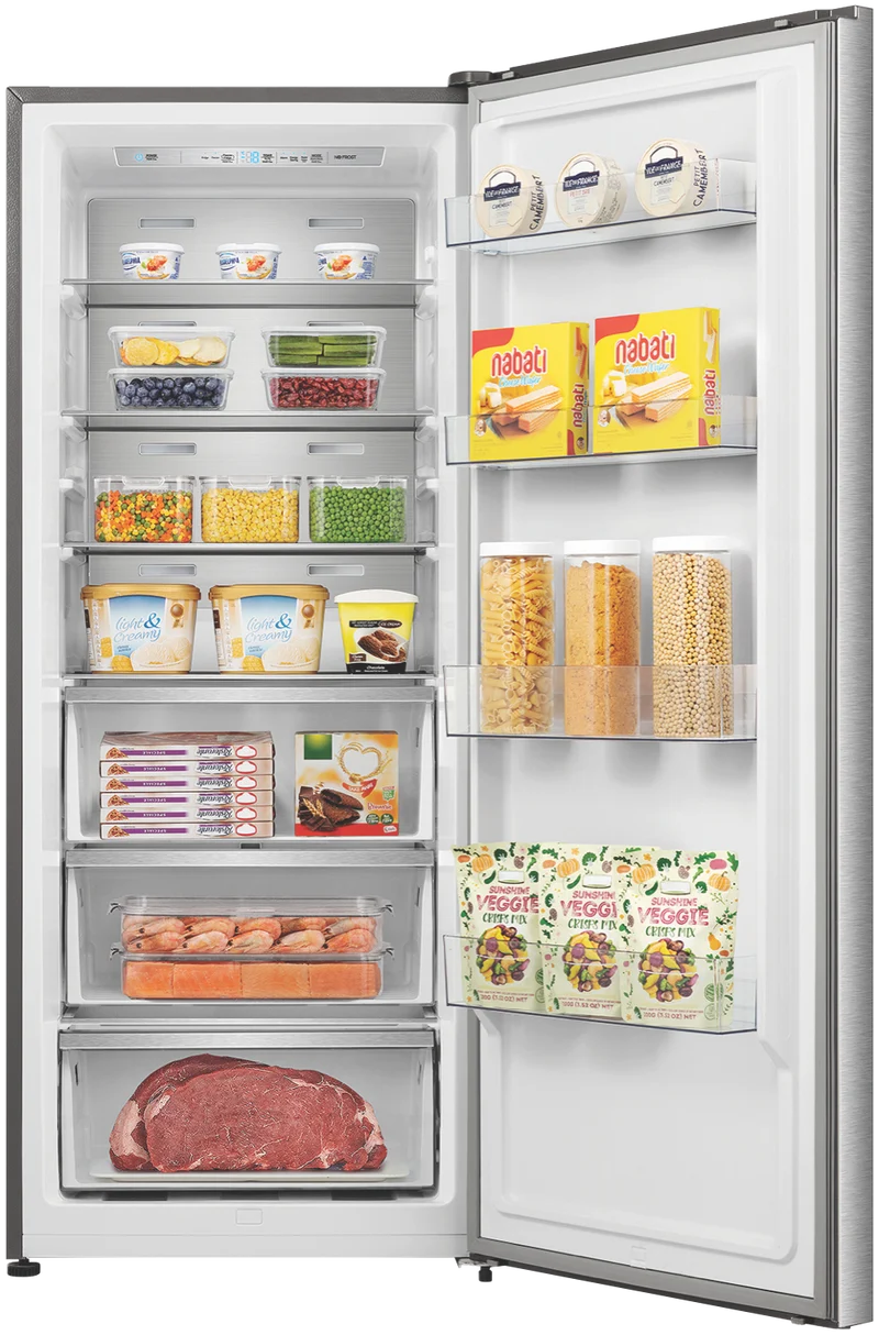Hisense 384L Vertical Hybrid Freezer