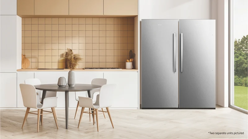 Hisense 384L Vertical Hybrid Freezer
