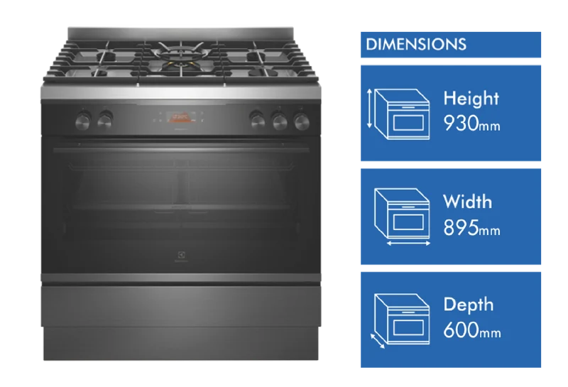 Electrolux 90cm Dual Fuel Upright Cooker