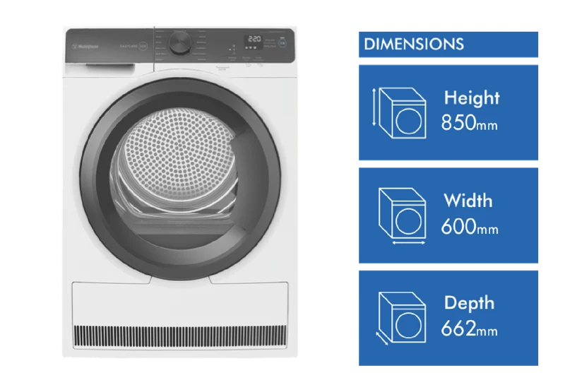 Westinghouse 8kg Heat Pump Dryer