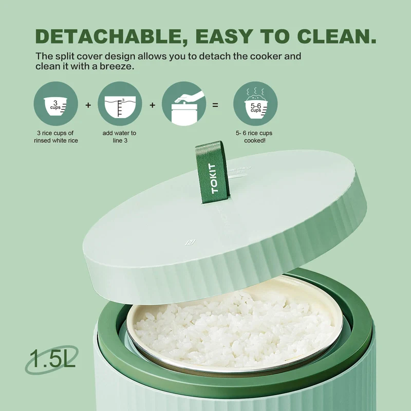 TOKIT Rice Cooker 1.5 L pro