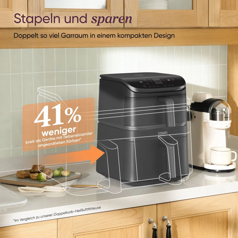 COSORI Turbo Tower™ 10,8-Liter Heißluftfritteuse Standard