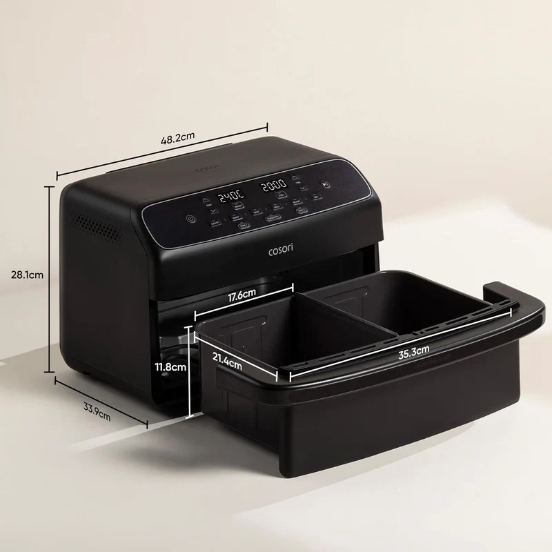 COSORI Dual Blaze TwinFry™ Compact 8,6L Heißluftfritteuse