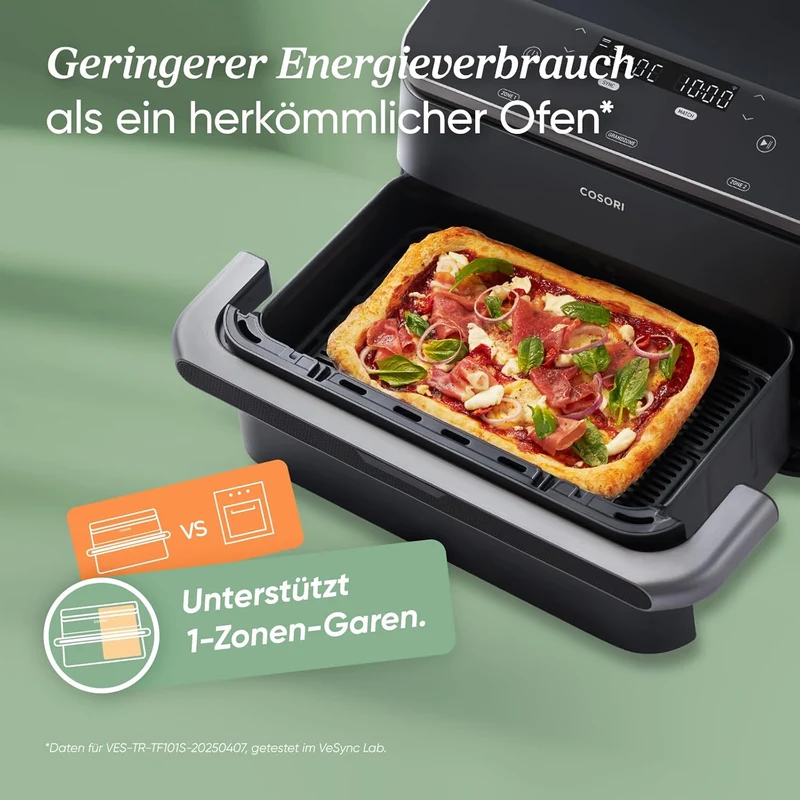 COSORI Dual Blaze Twinfry™ 10-Litre Heißluftfritteuse