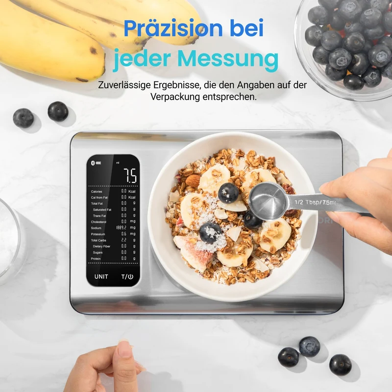 COSORI CNS-R101S Smarte Ernährungswaage