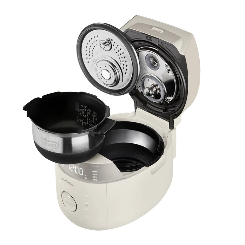 CRP-LHTR0609F / TWIN PRESSURE IH (Induktion Dampfdruck) Reiskocher [Sprachführung auf Deutsch, Englisch und Koreanisch] | CRP-LHTR0609F TWIN PRESSURE / IH (Induction Heating) Pressure Rice cooker