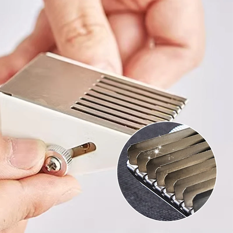 ProTender Fleischzartmacher | einstellbare Schnitttiefe bis 0,9 cm | bessere Marinadenaufnahme & gleichmäßiges Garen | sicherer Klingenschutz