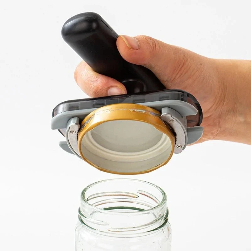 2-in-1 Dosenöffner für Dosen, Flaschen & Gläser | Ergonomischer, rutschfester Griff | Sicher mit glatten Kanten | Kompakt & tragbar