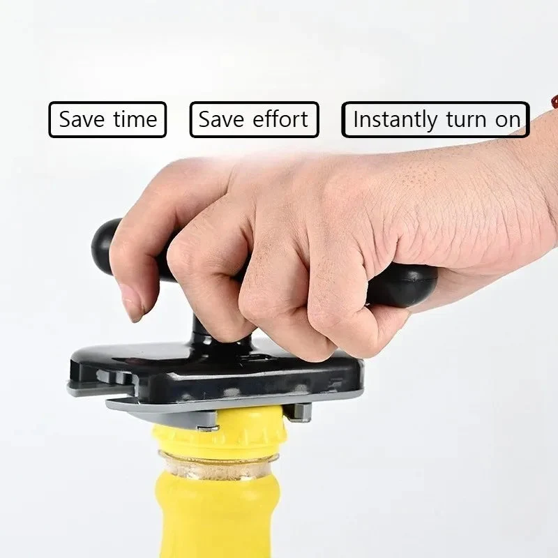 2-in-1 Dosenöffner für Dosen, Flaschen & Gläser | Ergonomischer, rutschfester Griff | Sicher mit glatten Kanten | Kompakt & tragbar