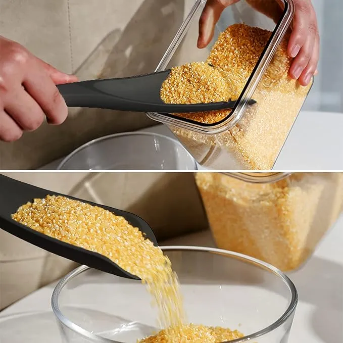 Multifunktionaler Kochlöffel & Pfannenwender | Hitzebeständig bis 230°C, BPA-freies Silikon | Schonend für Antihaft | 29×7 cm