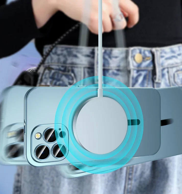 iPhone Hülle | Stoßfester MagSafe-Schutz | Dünnes & leichtes Case kompatibel mit iPhone 12–16 Pro Max