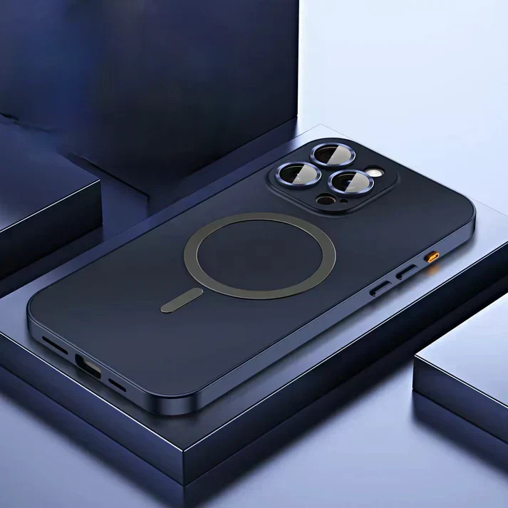 iPhone Hülle | Stoßfester MagSafe-Schutz | Dünnes & leichtes Case kompatibel mit iPhone 12–16 Pro Max