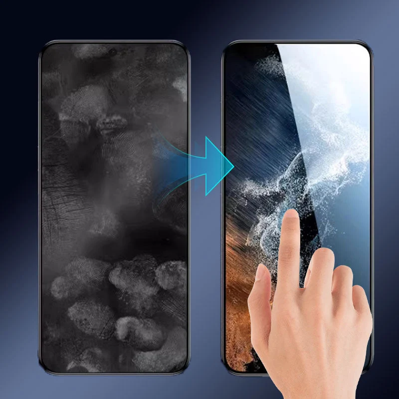 SchutzPrivatsphäre Displayschutz | Blickschutzfolie für Smartphones | Anti-Spion & Kratzfest | 9H Gehärtetes Glas