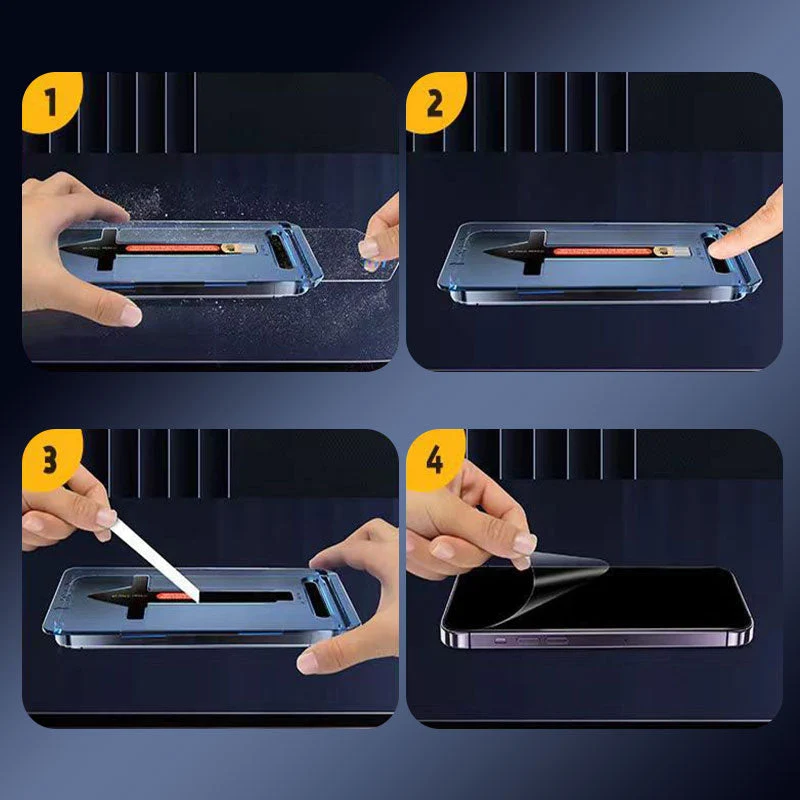 SchutzPrivatsphäre Displayschutz | Blickschutzfolie für Smartphones | Anti-Spion & Kratzfest | 9H Gehärtetes Glas