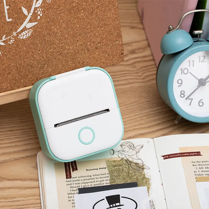WinzigerDruck™ Mini-Taschendrucker | Tragbarer Bluetooth-Drucker | Sofortdruck für Fotos, Notizen & Etiketten