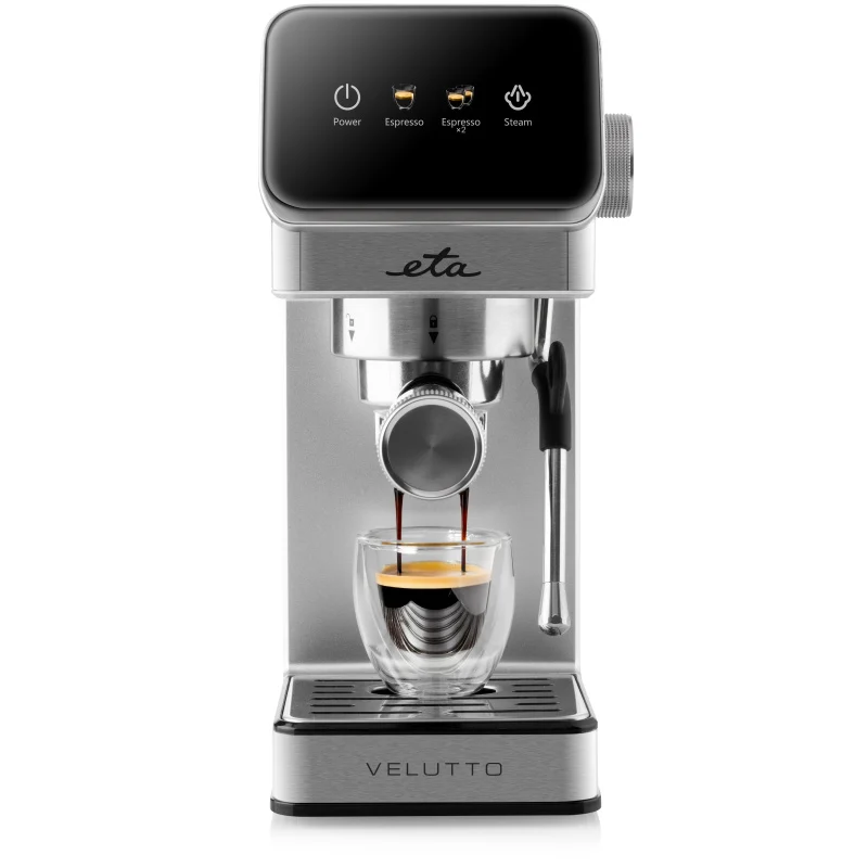 Hebel-Kaffeemaschine ETA Velutto 3181 90000 rostfreier stahl