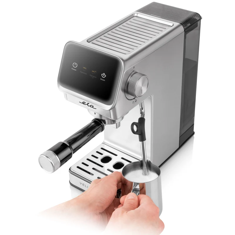Hebel-Kaffeemaschine ETA Velutto 3181 90000 rostfreier stahl