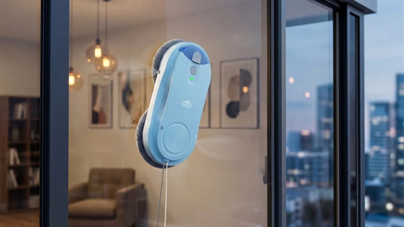 Fensterputzroboter ETA Finestro Smart 6329 90000 hellblau